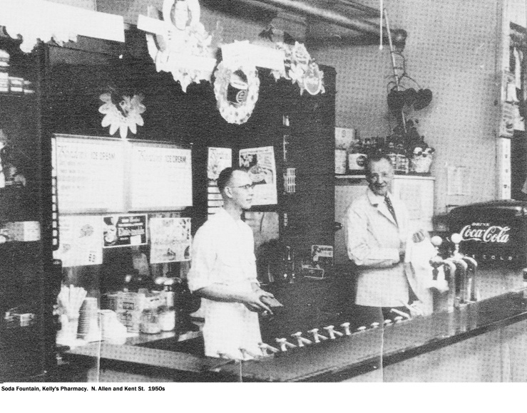 Labor Kelly's pharmacy  1950s  N. alen and kent.jpg